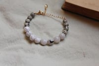 Little Things : White Howlite + Dalmatian Jasper 1...