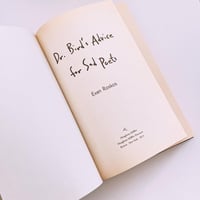 Dr. Bird’s Advice for Sad Poets | Hardcover