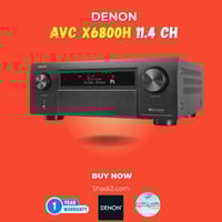 جهاز استقبال صوتي منزلي Denon AVR-X6800H-11.4 قناة