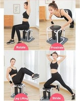 جهاز ستيبر بمقعد رياضي متعدد الوظائف للحفاظ على رش...