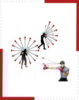 كرة ملاكمة مرتدة