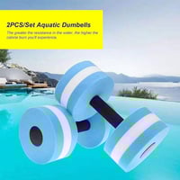 دمبل فوم لتمارين الرياضة المائيه قطعتين