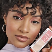 ايلف احمر الخدود وهايلايتر كريمي بت سايز