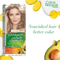 صبغة كولور ناتشرلز كريم من غارنييه- اشقر فاتح رماد...