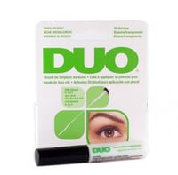 صمغ الرموش بفرشاه ابيض شفاف ديو