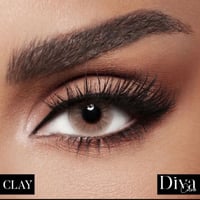 عدسات ملونه ديفا اللون (كلاي)