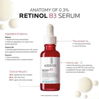 لاروش بوزاي ريتينول B3 سيروم مجدد للبشرة 30ml