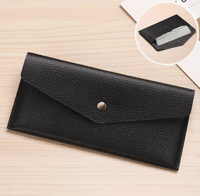 محفظة أقلام جلدية