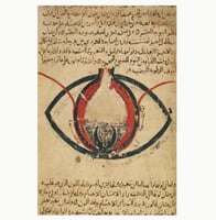 لوحة قماشية على شكل مخطوط قديم