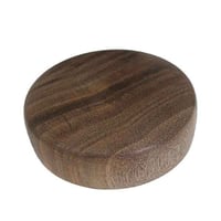 مقط خشبي مدور مكون من طرفين (لون عشوائي)