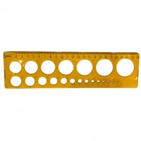 مسطرة دوائر