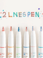 6 أقلام للكتابة ثلاثية الأبعاد بألوان مختلفة