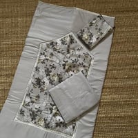 طقم مبطن -رمادي