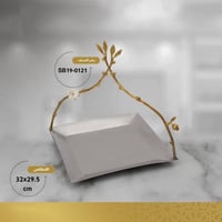 صينية هندي إستيل يد فروع ورد