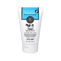 رغوة تبييض الوجه من ميلك بلس 100 مل