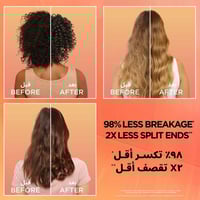 غذاء الشعر 3*1 ضد التكسر بالأناناس للشعر الطويل من...