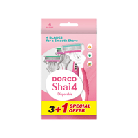 دوركو شاي 4 ماكينة حلاقة للسيدات - (3 + 1)