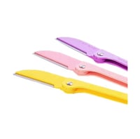 شفرات حلاقة الشعر من فيذر فلامينجو اس - 3 قطع