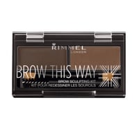 بودرة حواجب ريميل بني غامق003