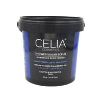 مقشر السكر الرغوي للجسم والوجه بالنيلة الزرقاء من...