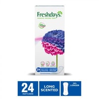 فريش دايز فوط نسائية يومية طويلة معطرة - 24 قطعة