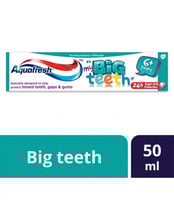 اكوافريش معجون أسنان أطفال للأسنان الكبيرة 50 مل