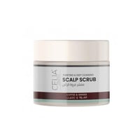 مقشر فروة الراس بالقهوه والزنجبيل من سيليا - 215غ