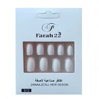 اظافر صناعبة لاصقة من فرح 22 -S12