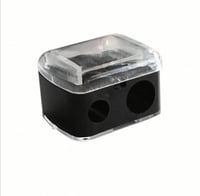 مبراة اقلام مكياج بثقوب مزدوجة