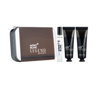 طقم هدايا مونت بلانك ليجند نايت عطر 7.5 مل ، بلسم...
