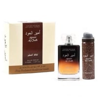 عطر لطافة امير العود اودو بارفيوم 100مل +مزيل عرق