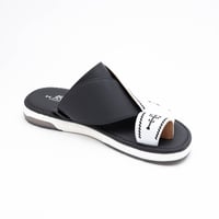 حذاء شرقي رجالي أنيق – لون أسود وأبيض