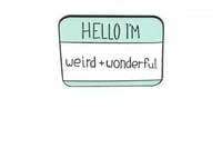 بروش weird ans wonderful