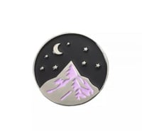 بروش منظر طبيعي " السماء والنجوم والقمر"