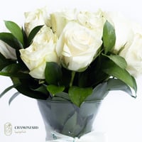 فازة الجوري الشفافة