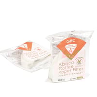 فلاتر كافيك مقاس 02 - 04 ورقية بيضاء V60