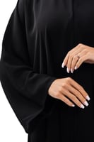 عباية سوداء دبل كلوش