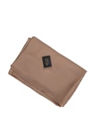 طرحة خام شيفون لون بني فاتح