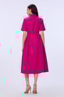 فستان كريب فوشي