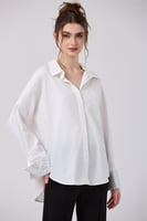 بلوزة شيفون مع كريستال