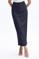 تنورة ستريت زرقاء