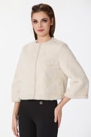 جاكيت صوف اوف وايت