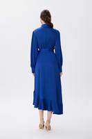 فستان شيفون أزرق ملكي