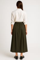 تنورة مدرسية للمتوسط – تصميم كلوش جودة عالية