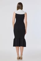 فستان اسود استرتش