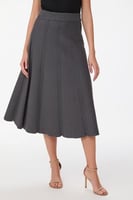 تنورة استرتش بحياكة بارزة