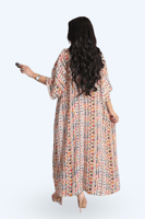 جلابية سلك حرير