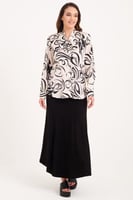 بلوزة ساتان بيج