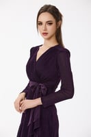 فستان تول مع كريستال