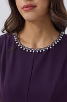 فستان بنفسجي